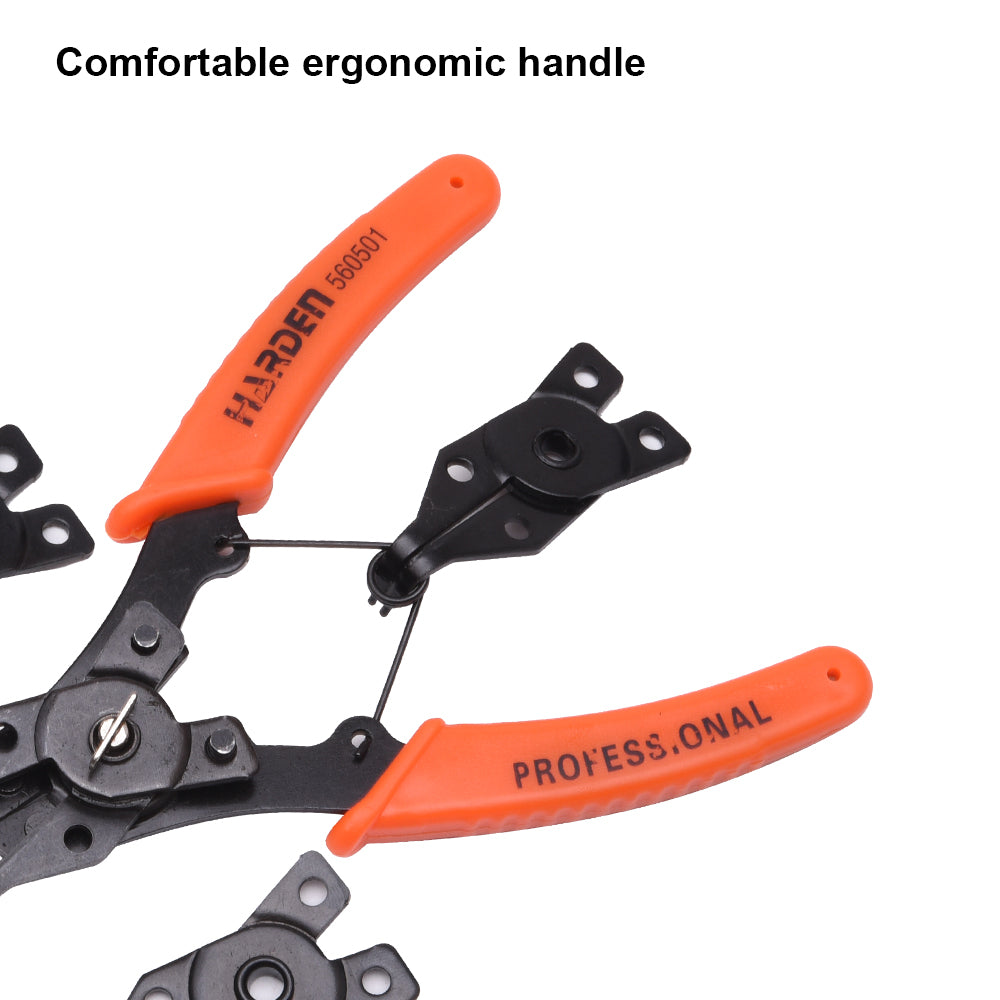 Harden 5Pcs Circlips Pliers Set