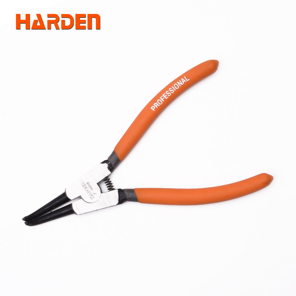 Harden Circlip Plier External Bent Jaw Size 9"