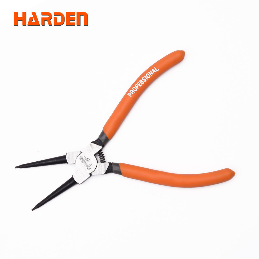 Harden Circlip Pliers Internal Straight Jaw Size 9"