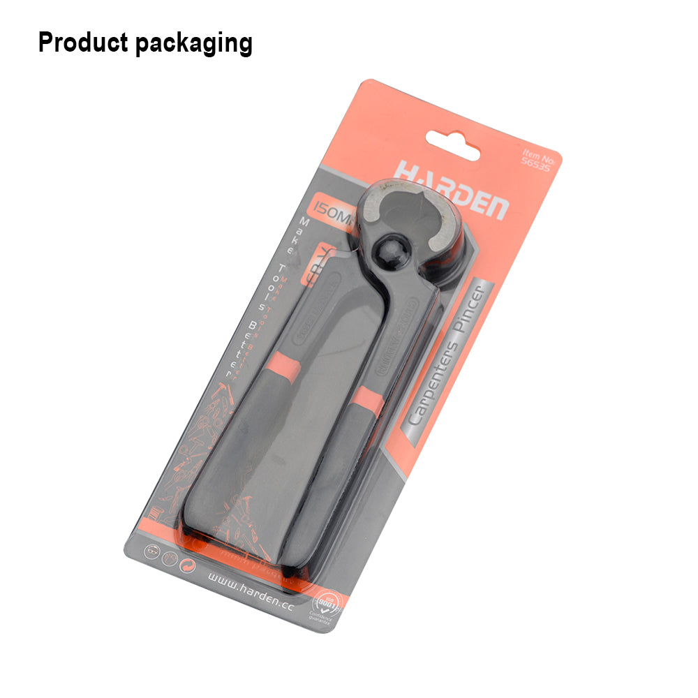 Harden Carpenters Pincer Size 250mm