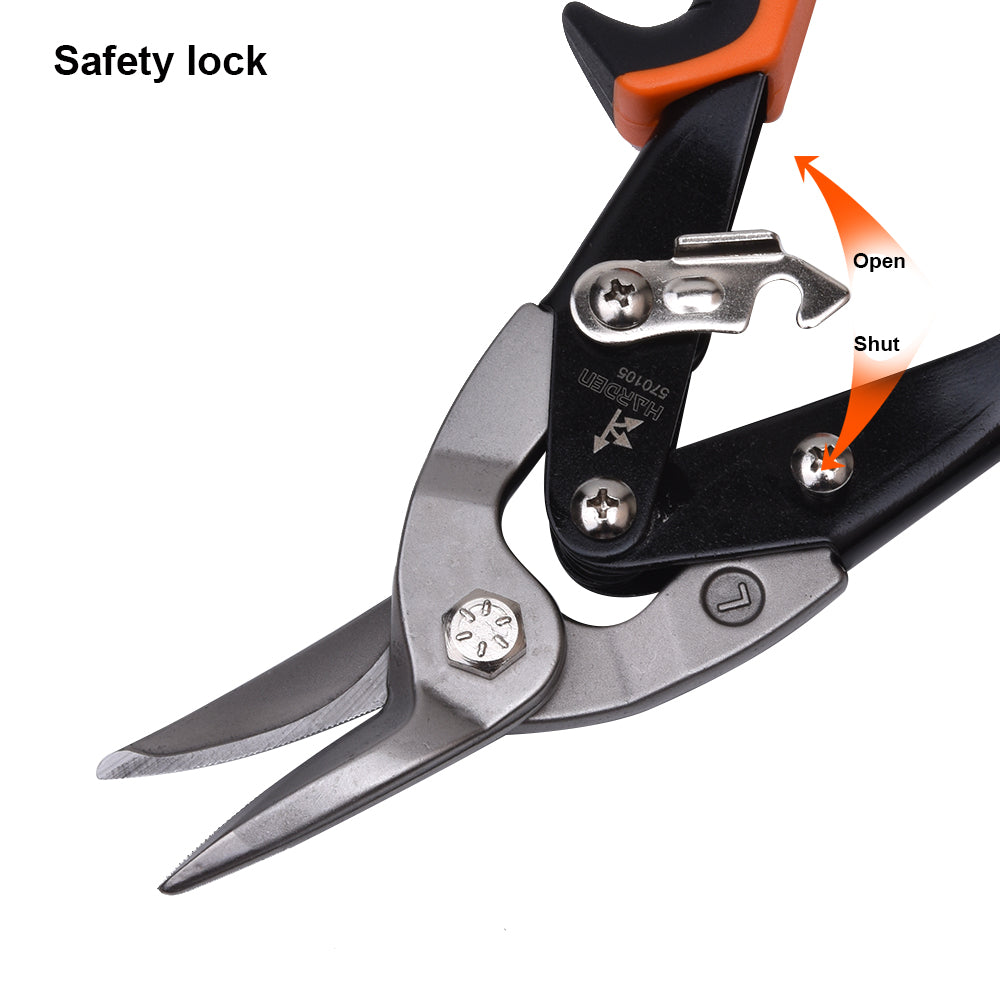Harden Taiwan Type Aviation Snips Left 10"