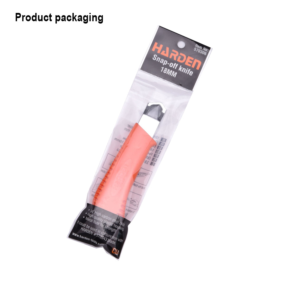 Harden Plastic Knife 18mm