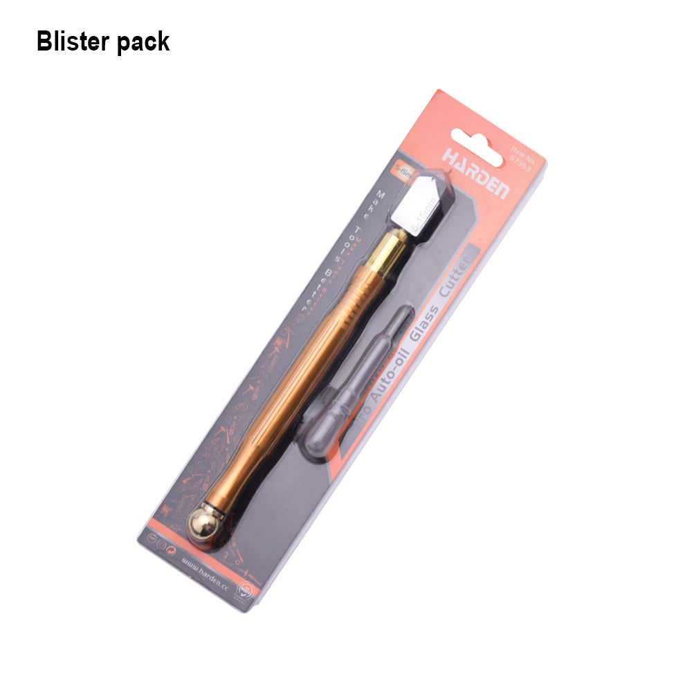 Harden Pro Auto-Oil Glass Cutter 185mm