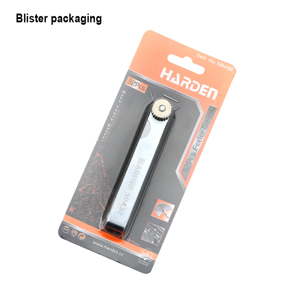 Harden 32Pcs Feeler Gauge