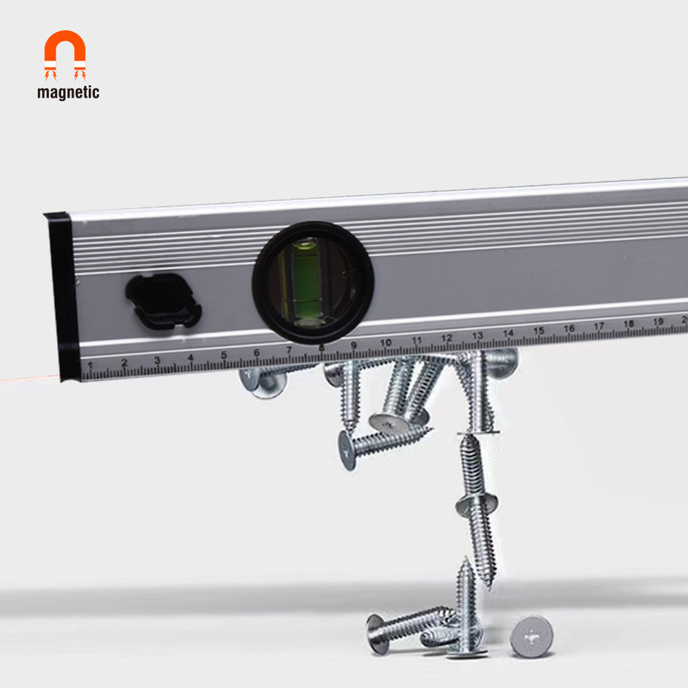Harden Aluminium Three Vials Magnetic Level 40" 580507