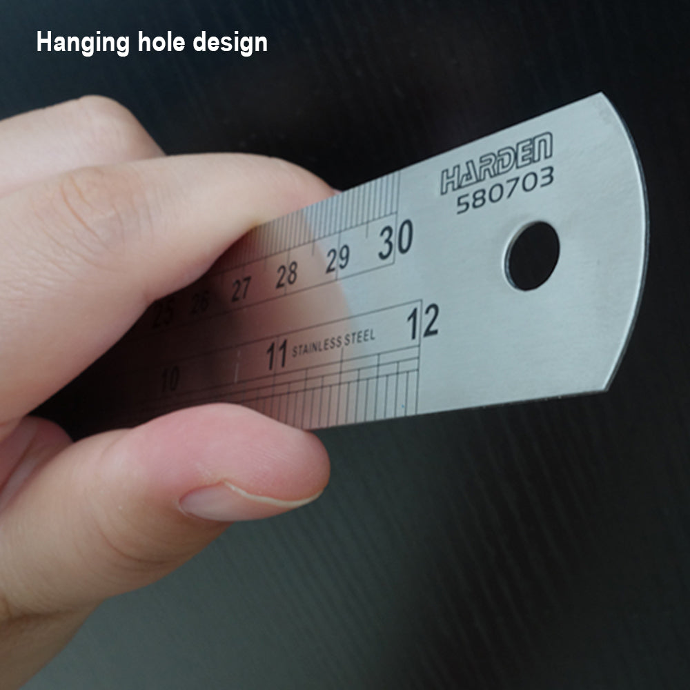 Harden Stainless Steel Ruler 150mm