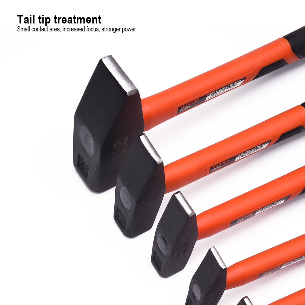 Harden Machinist hammer with Fiberglass Handle