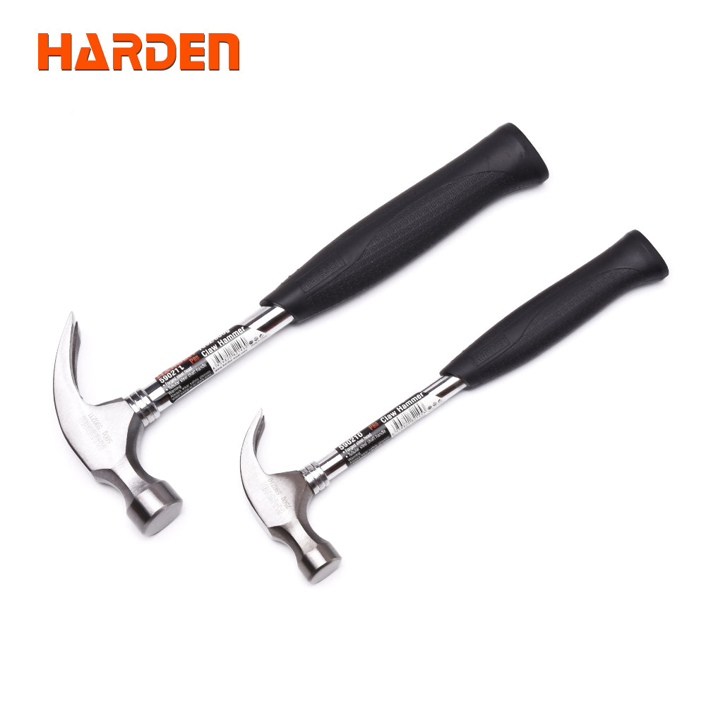 Harden Claw Hammer with Tubular Handle 0.50kg/16oz
