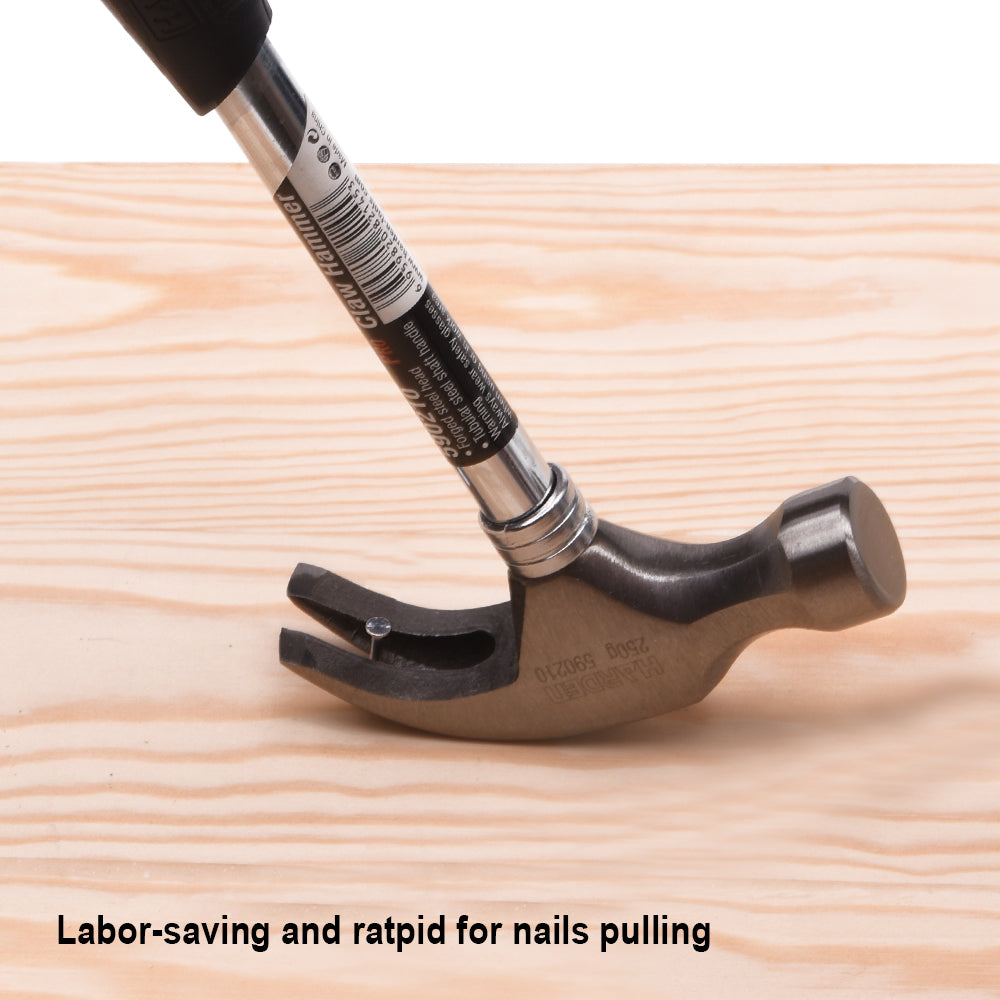 Harden Claw Hammer with Tubular Handle 0.25kg/8oz