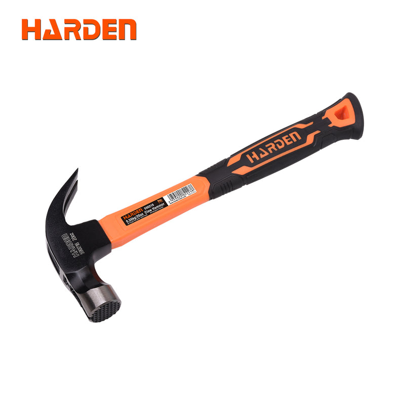 Harden Claw Hammer with Fiberglass Handle 0.70kg/24oz