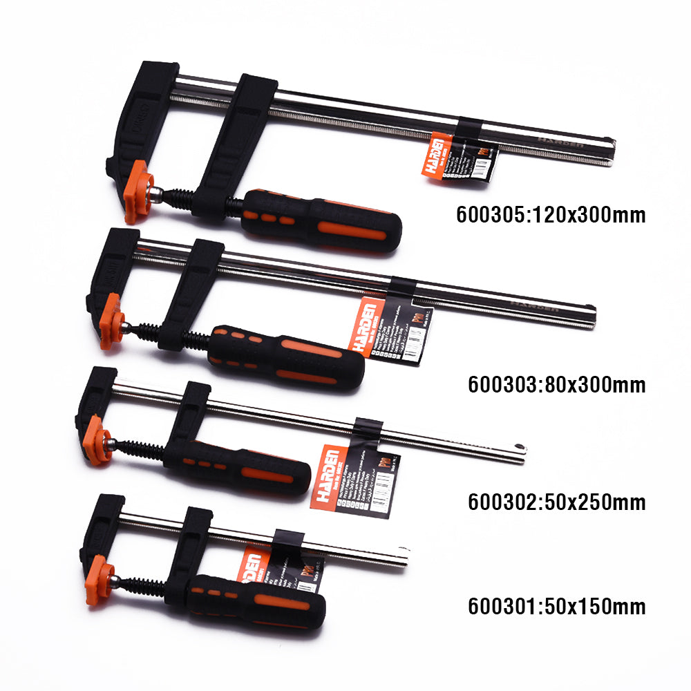 Harden Heavy Duty F Clamp 120*600mm