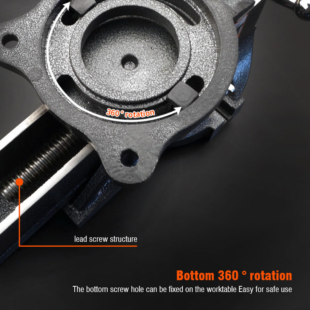 Harden 8"/36.5kg Heavy Duty Table Vice