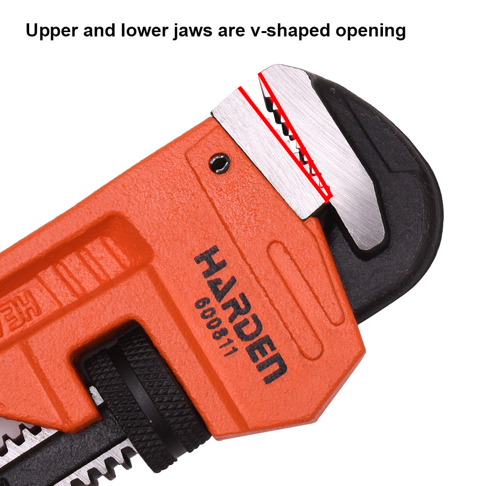 Harden Heavy Duty Pipe Wrench 10" 600811