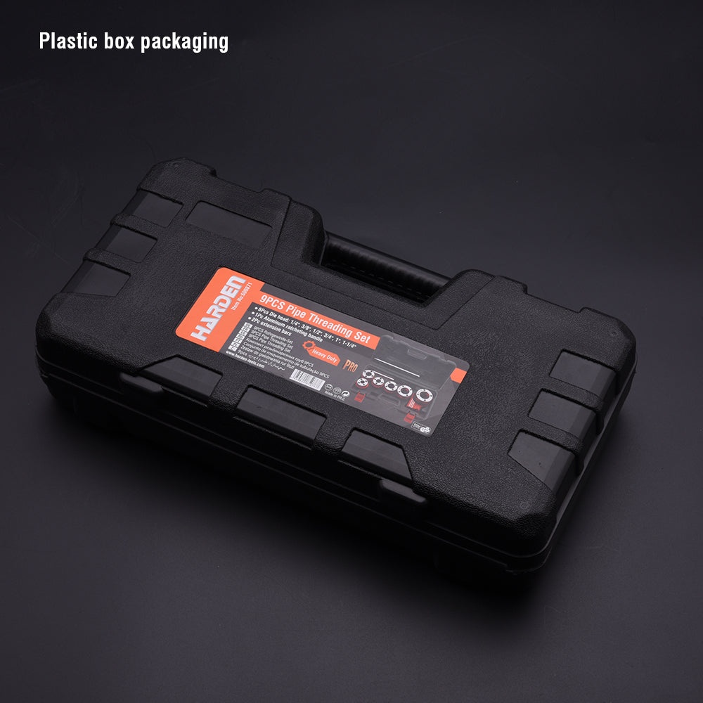 Harden 9pcs Pipe Threading Set