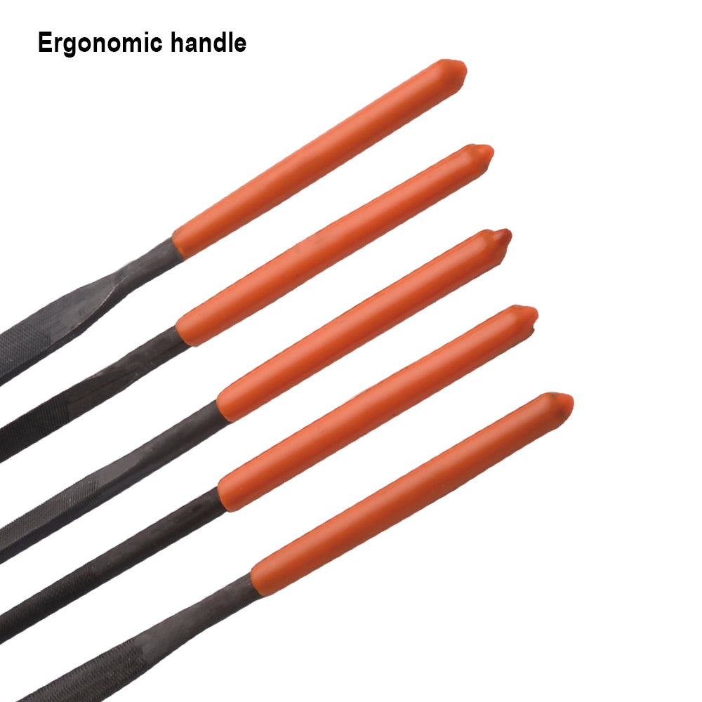 Harden 5Pcs Needle Files Set Size 5 X 185mm