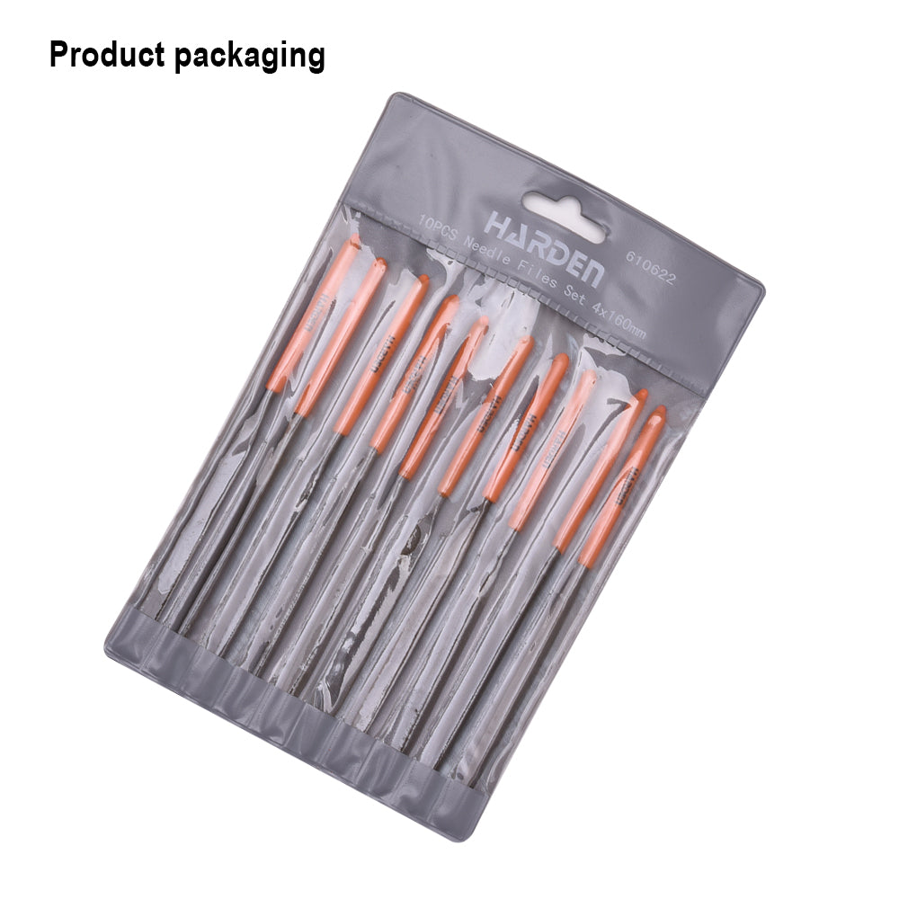 Harden 10Pcs Needle Files Set
