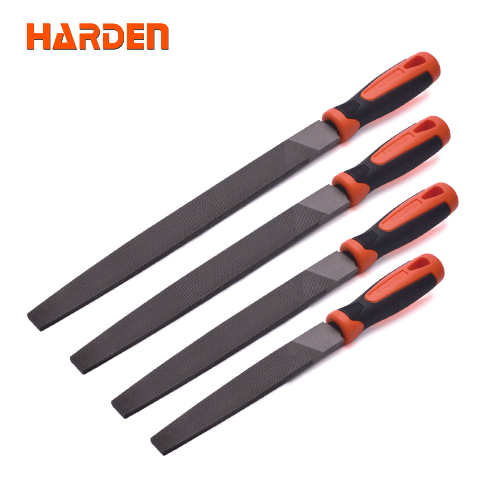 Harden Flat bastard mill File with soft Handle