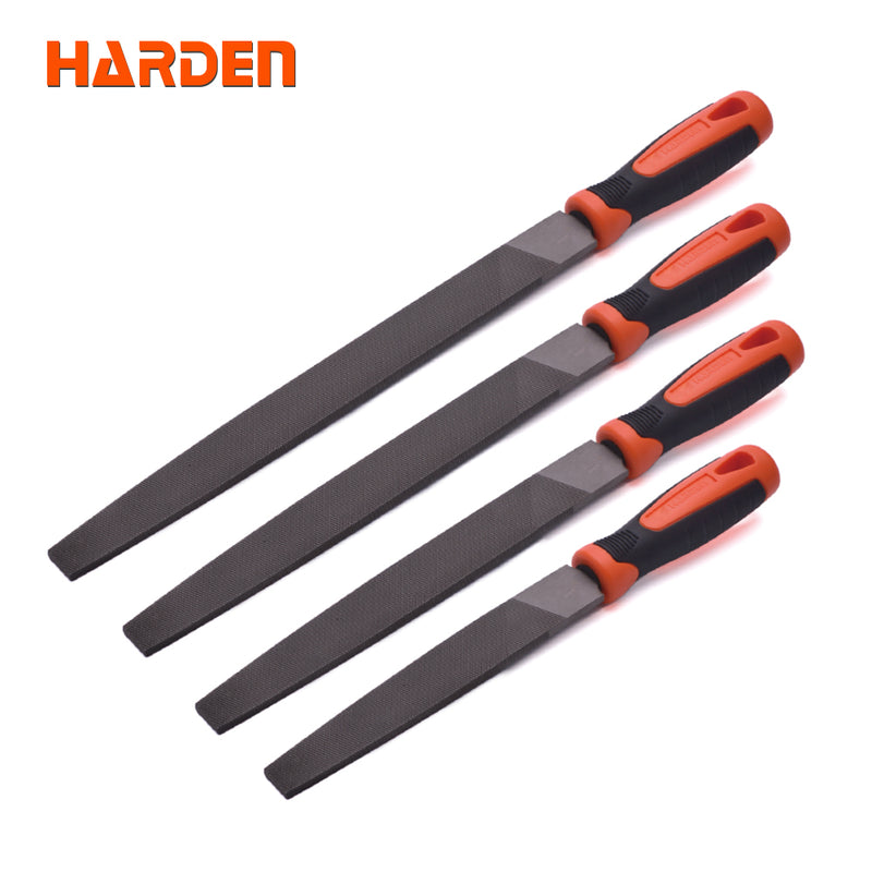 Harden Flat smooth file with soft handleSize12"