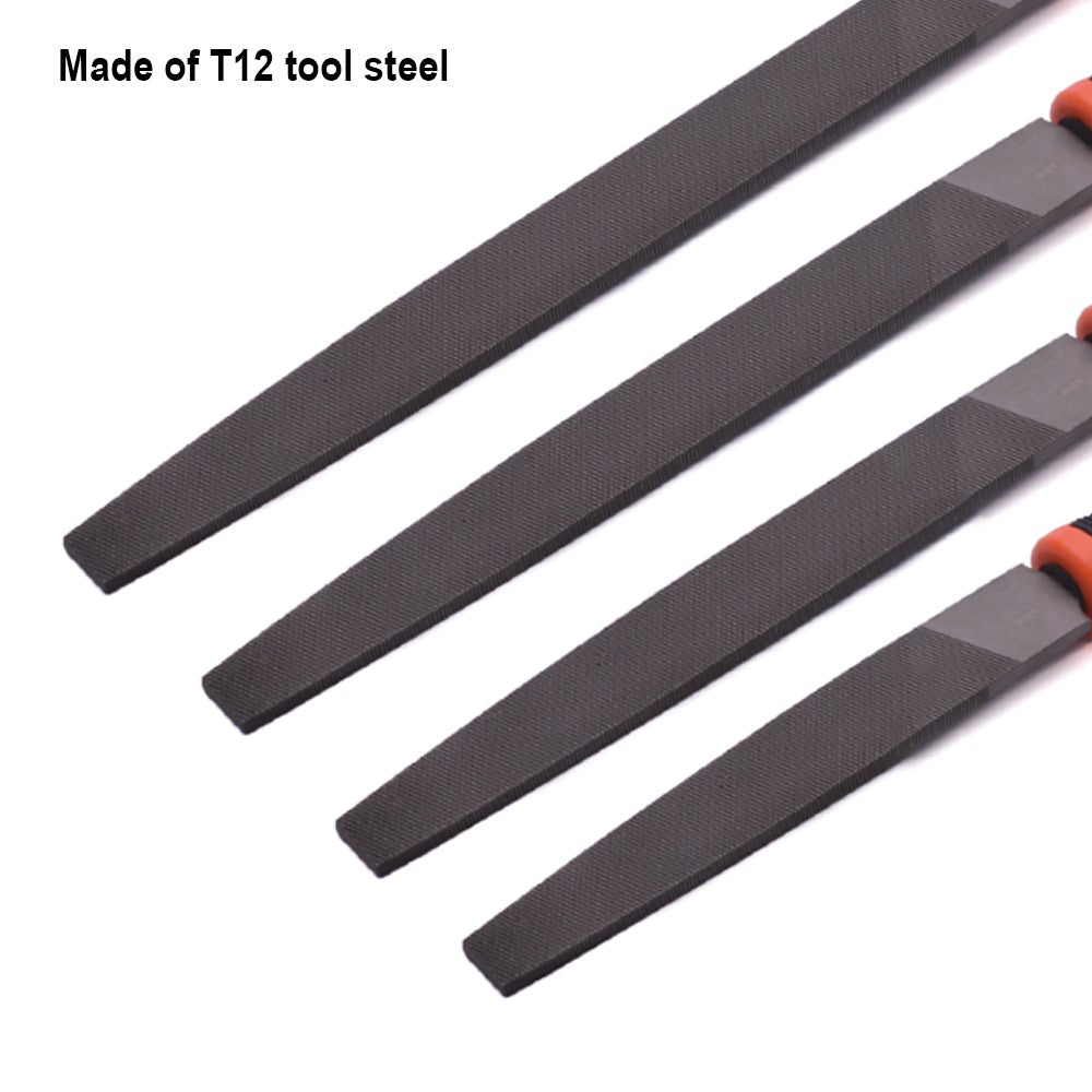 Course File And Smooth File Harden Flat smooth file with soft handleSize12