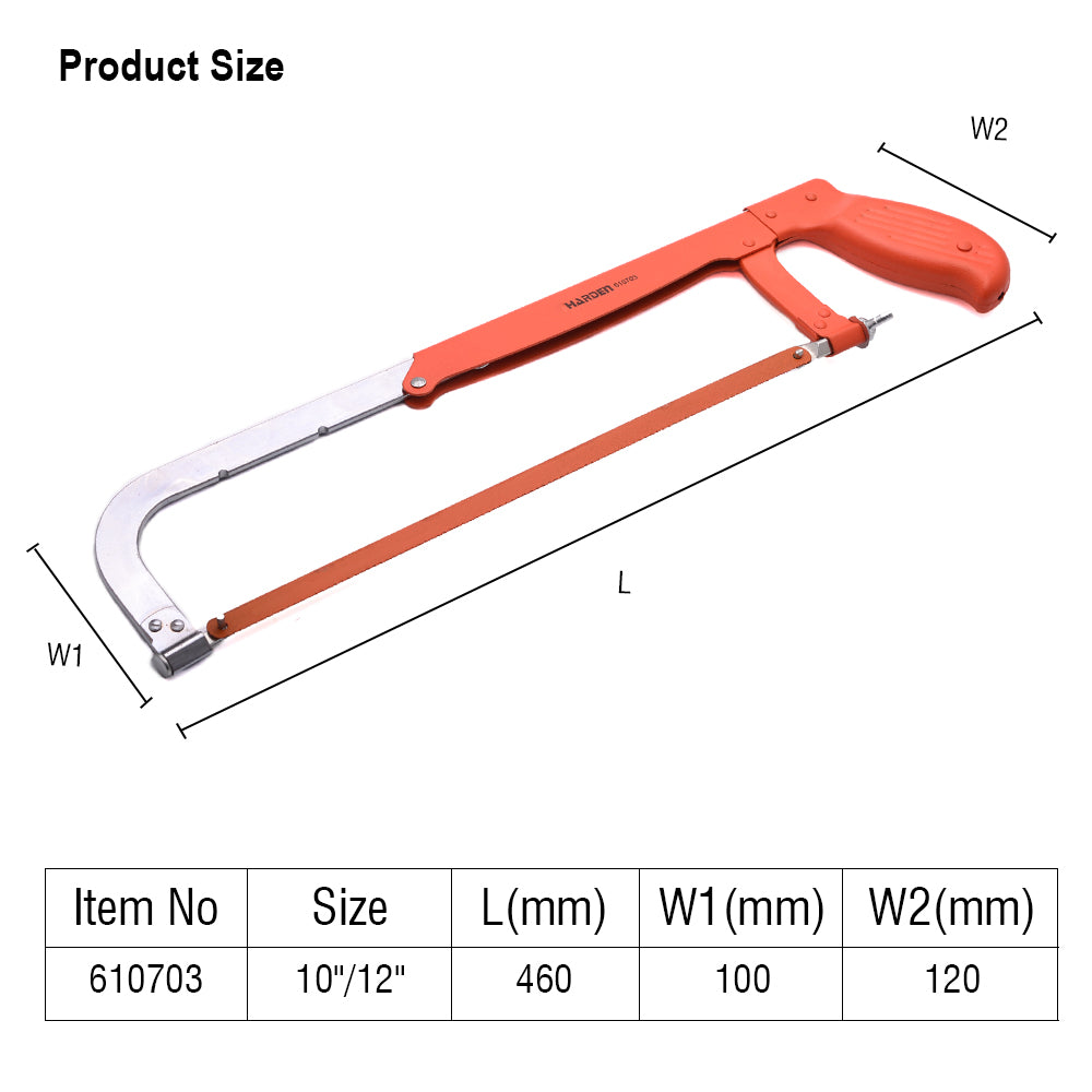 Harden Adjustable Hacksaw Frame