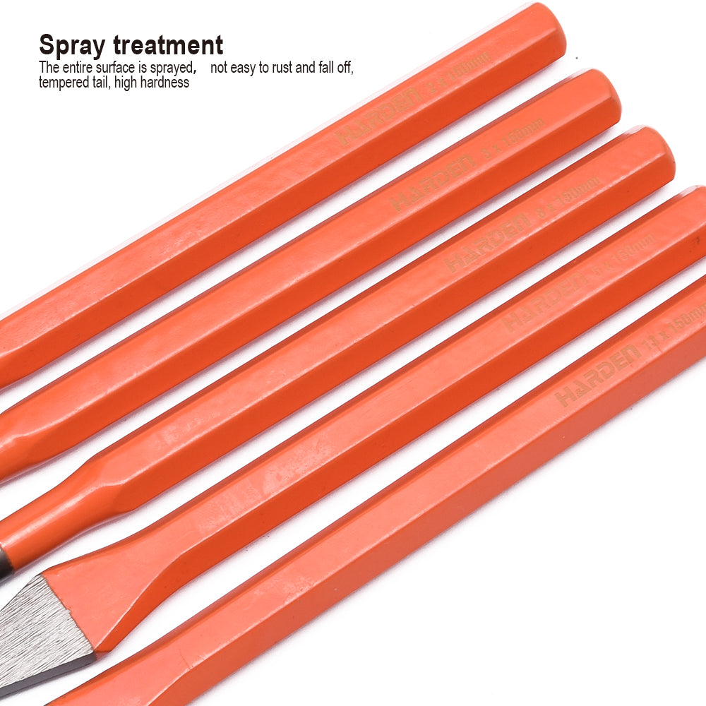 Harden 5Pcs Chiesel & Punch Set 610835