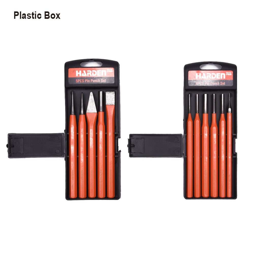 Harden 5Pcs Chiesel & Punch Set 610835