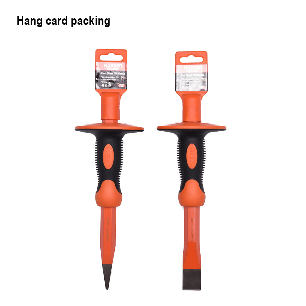 Harden Point Chisel TPR Handle 19x250mm