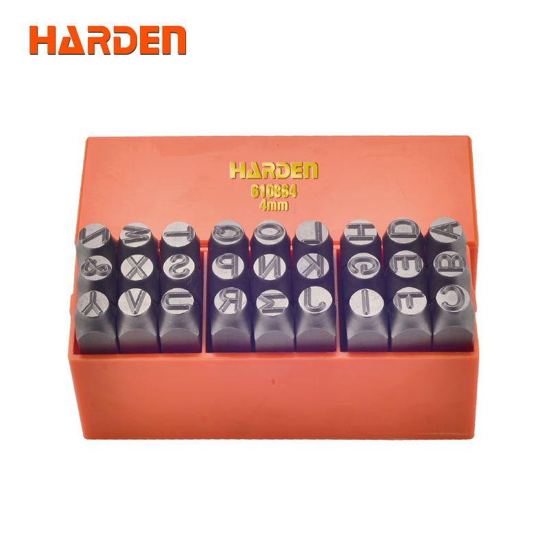 Harden 27Pcs Steel Letters