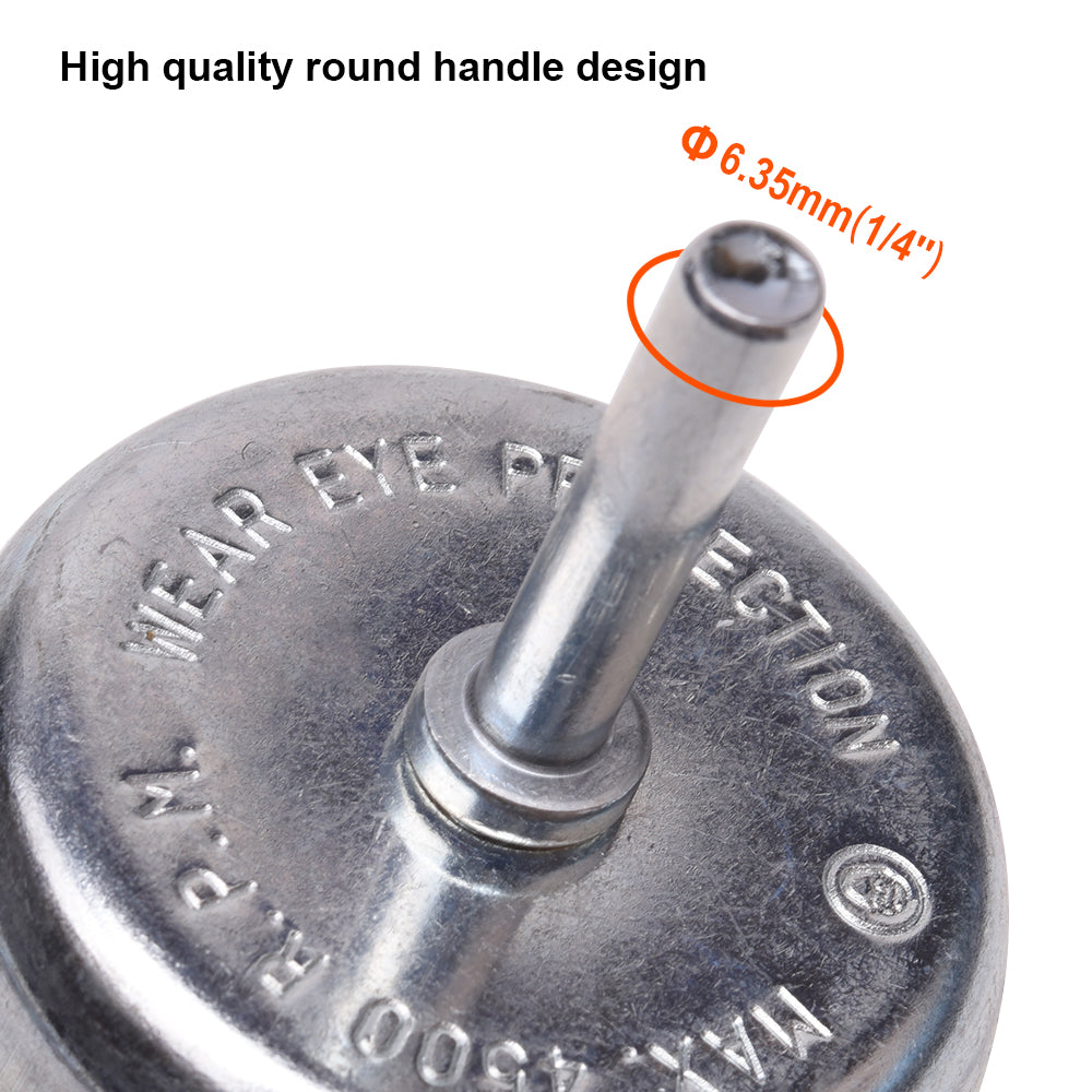 Harden Cup Brush With ShankSize50mm