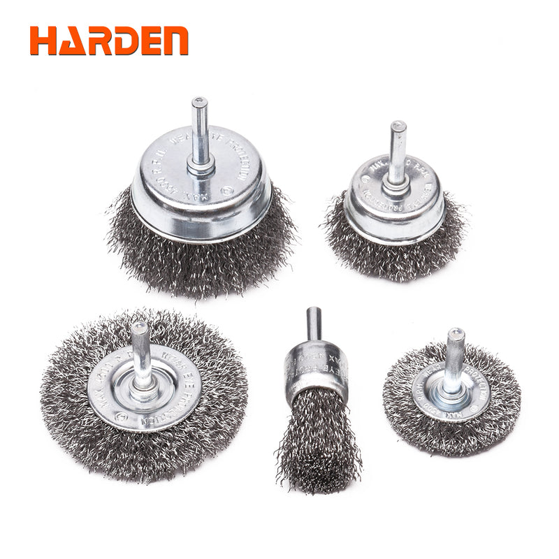 Harden 5Pcs Wire Brush Set 611535