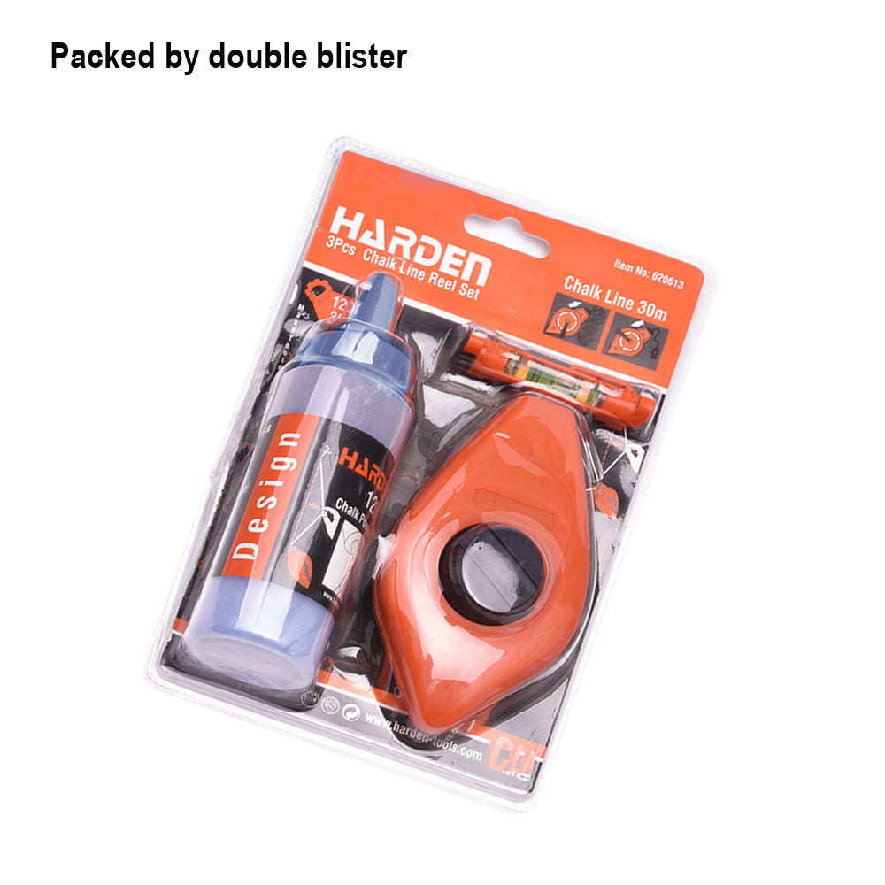 Harden 3Pcs Chalk Line Reel Set 620613