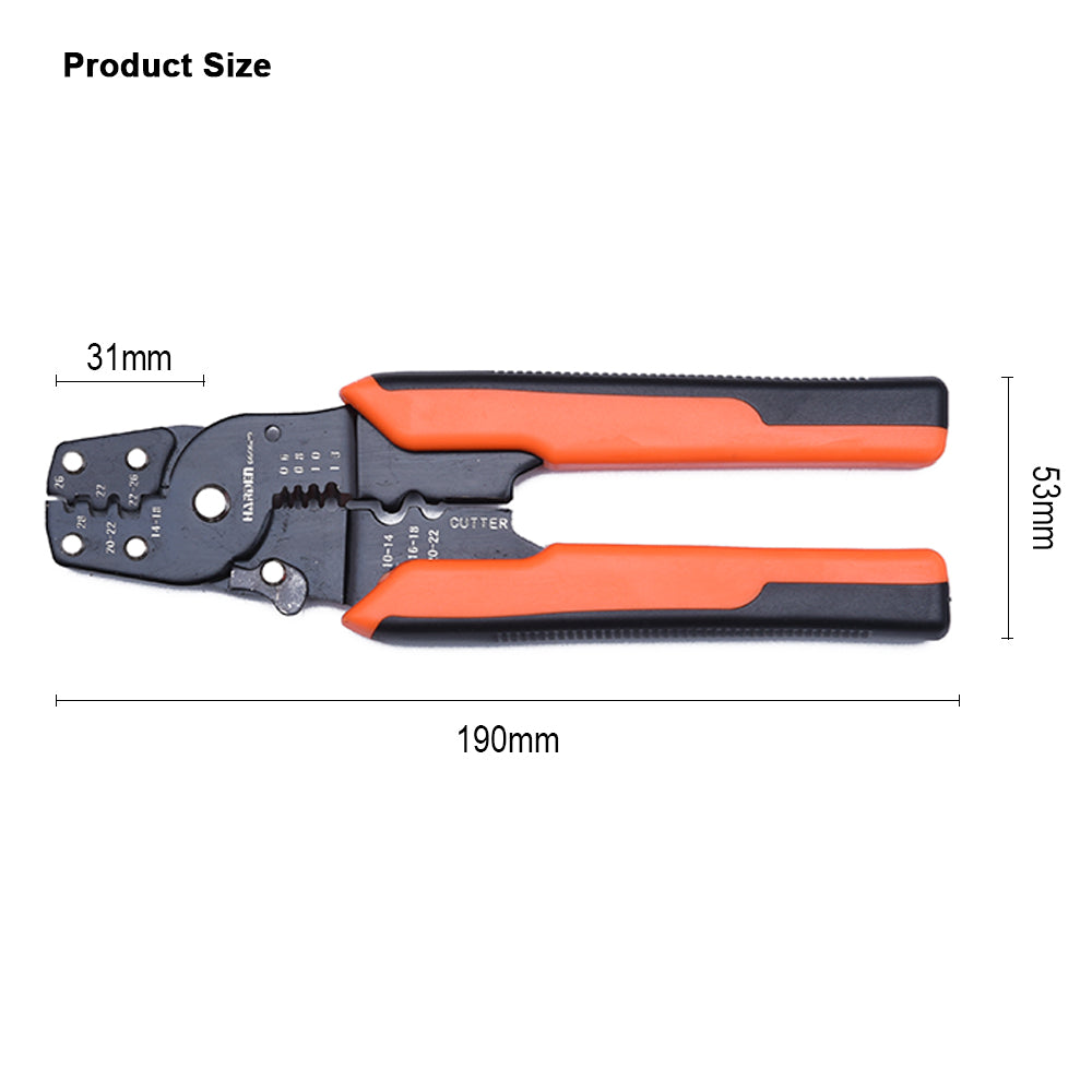 Harden Multi-function Crimp Strippers 0.6-2.0mm