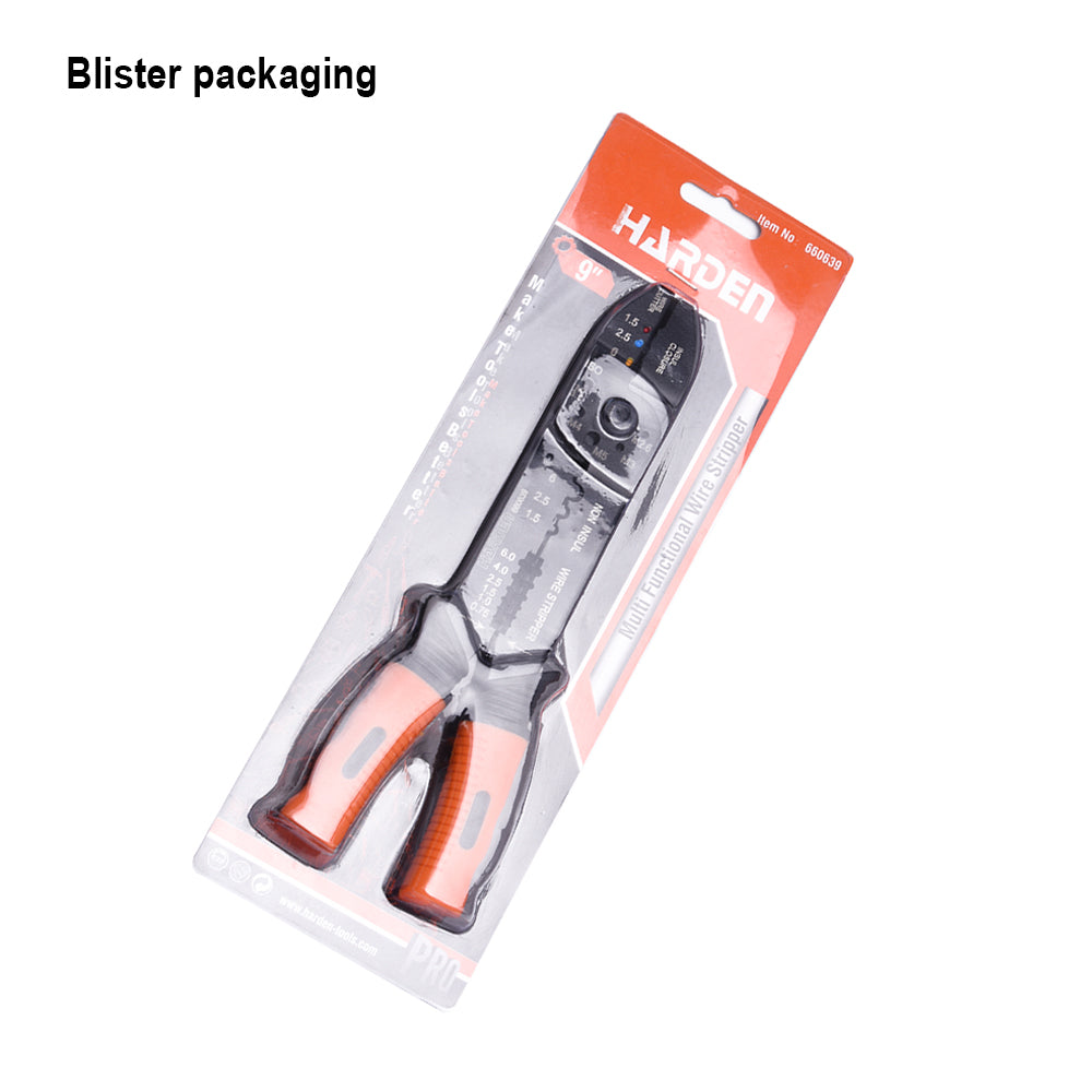 Harden 9" Multi Functional Wire Stripper 660639