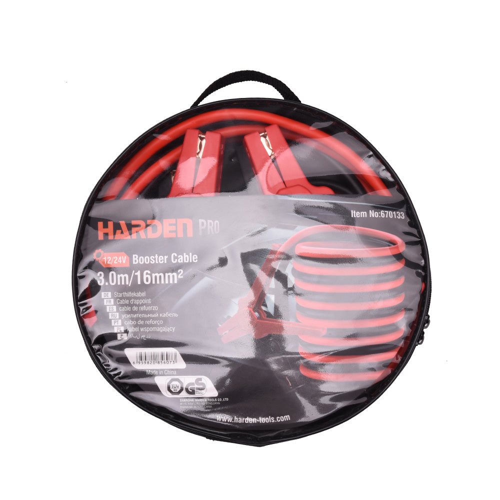 Harden 3Mx16mm Booster Cable