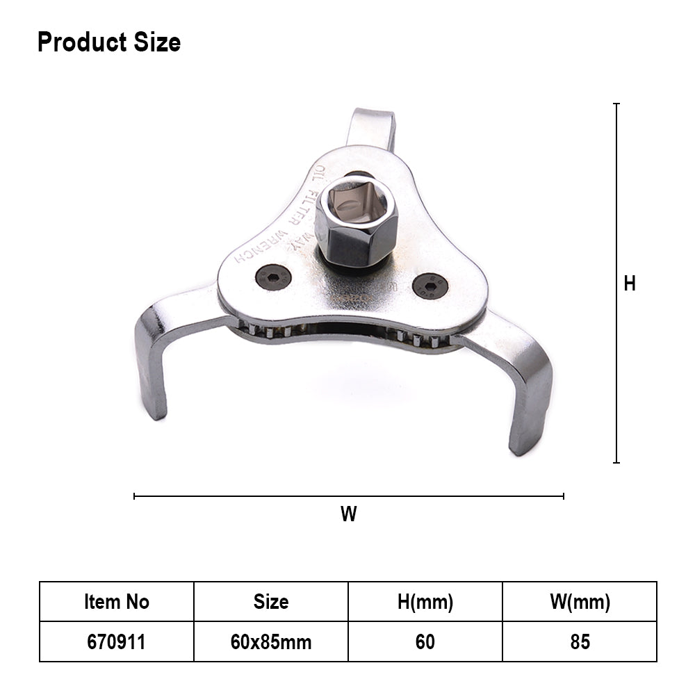 Harden Dual Filter Wrench 60*85mm