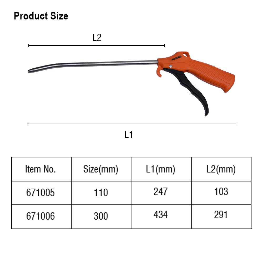 Harden 300MM High Pressure Dust Gun 671006