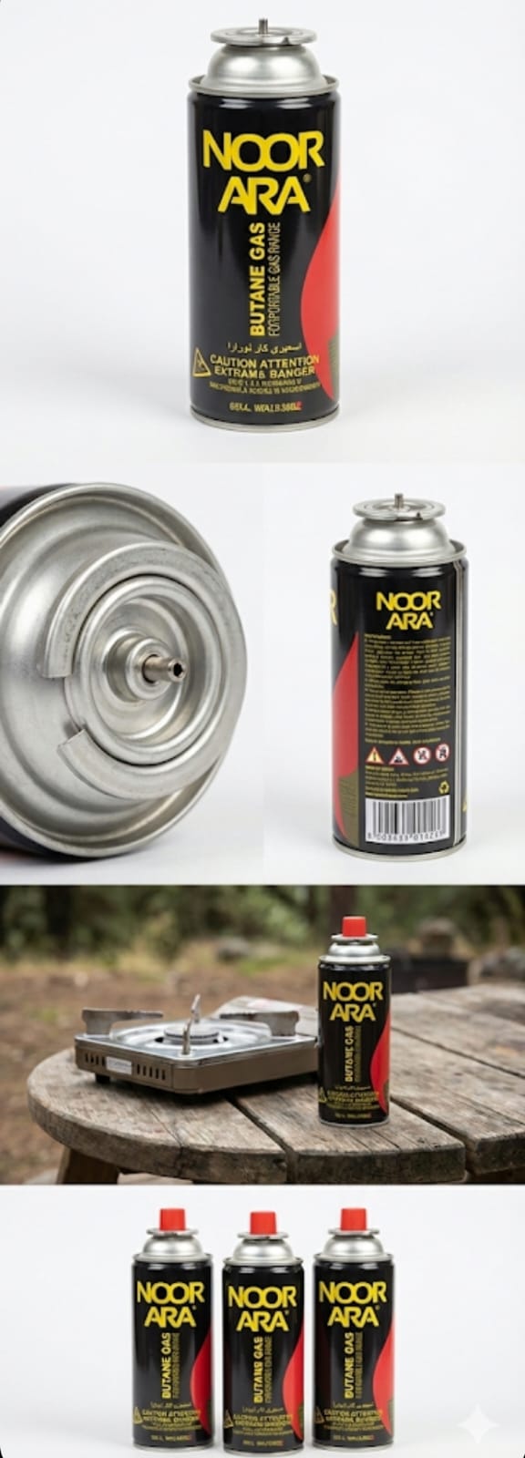 Noor Ara Butane Gas 220 gm