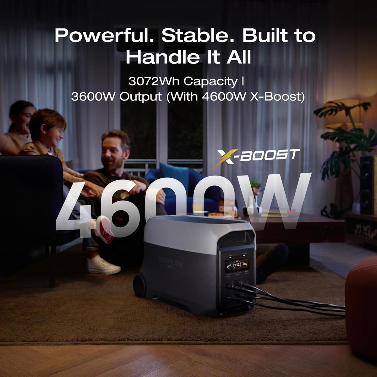 EcoFlow DELTA 3 Ultra Portable Power Station (3072Wh)