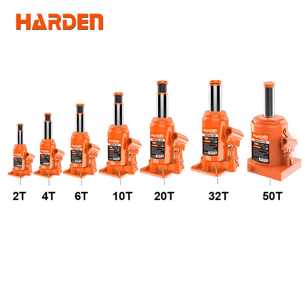 Harden 50Ton Hydraulic Bottle Jack 730150