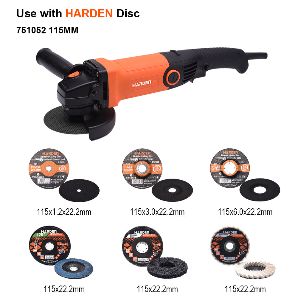 Harden Angle Grinder 5" 750W