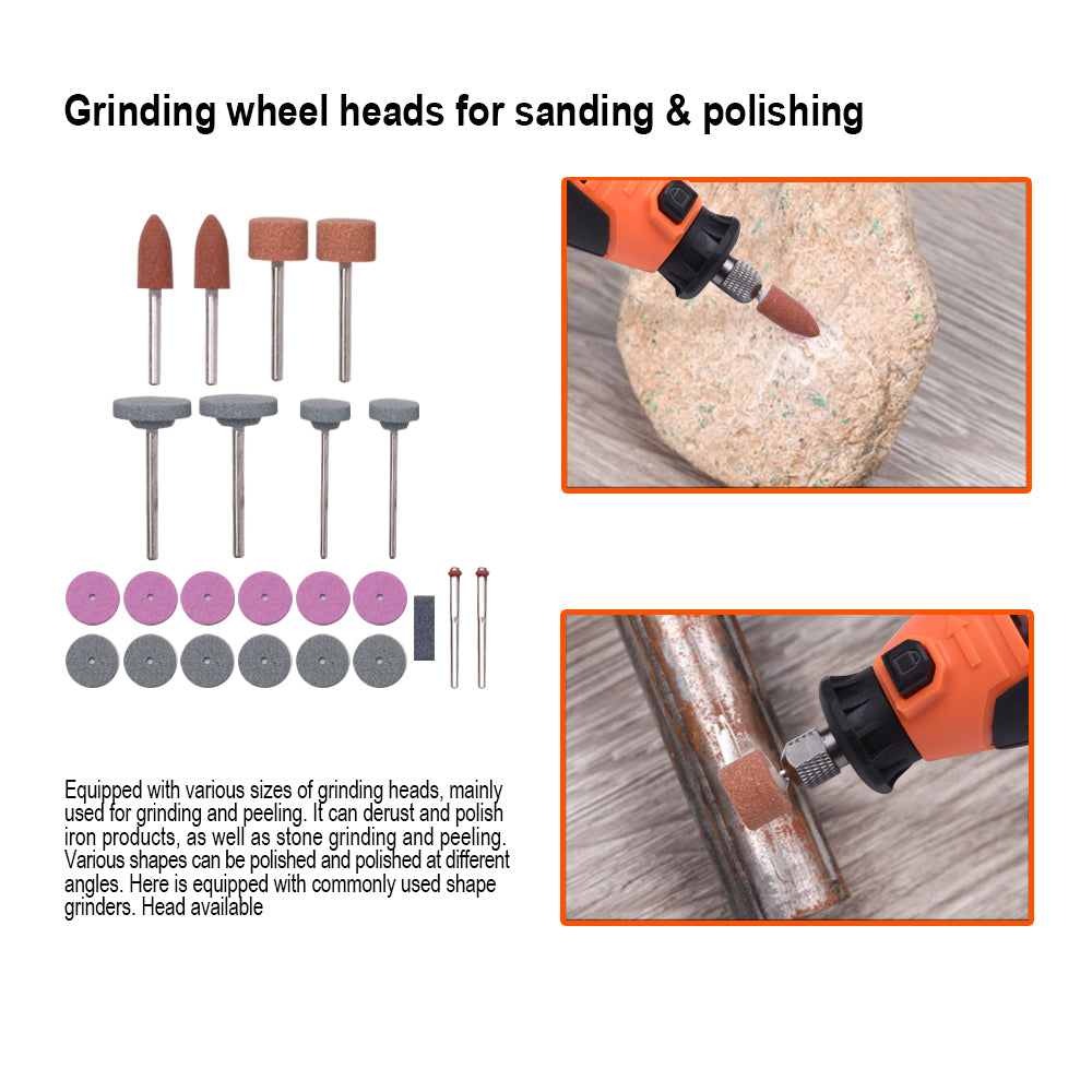 Harden 211Pcs Rotary Grinder Set 752912