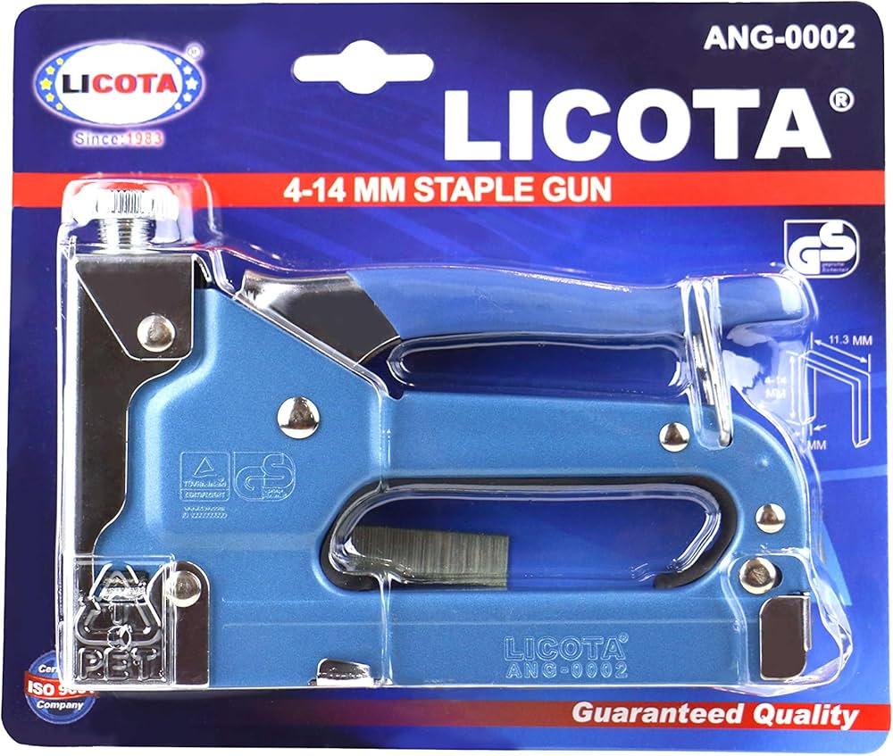 LICOTA MADE IN TAIWAN 4-14mm STAPLE GUN