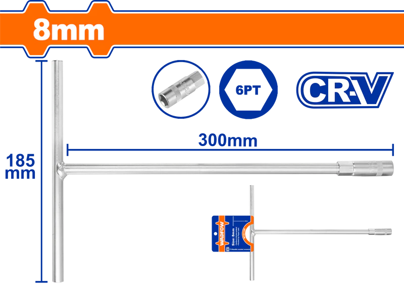 Wadfow T-handle socket wrench WTH1108