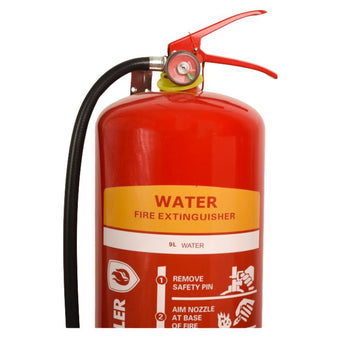 9 Ltr Water Fire Extinguisher – High Capacity for Class A Fires