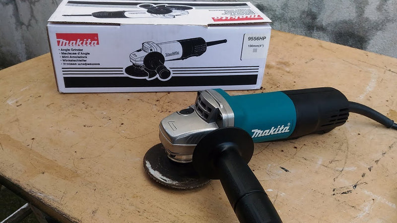 Makita 4'' Angle Grinder (Paddle Safety Dead Man Switch) 840W 9556PBG