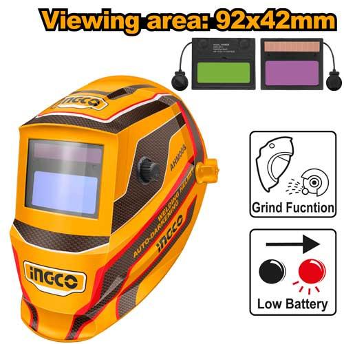 Ingco Auto-darkening welding helmet  AHM008