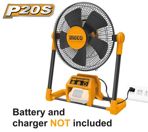 Ingco Cordless fan 20v CFALI2001