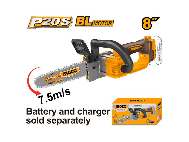 Ingco Cordless chain saw 20V CGSLI2085