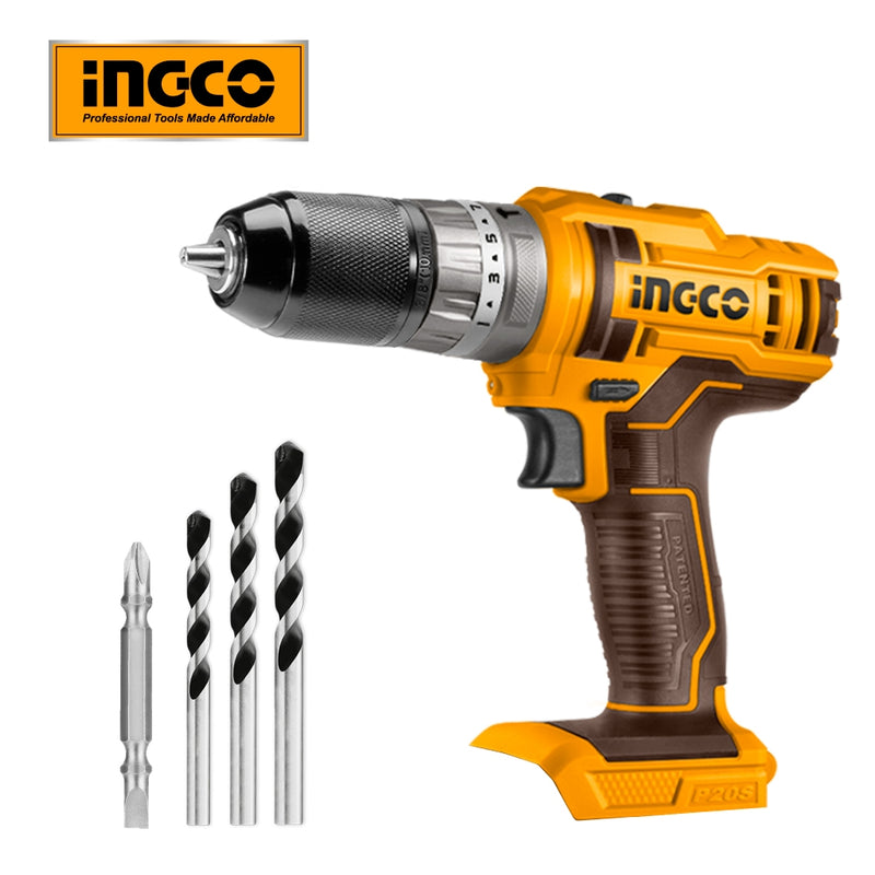 Ingco Lithium Ion Impact Drill 20V (metal Chuck) CIDLI20145