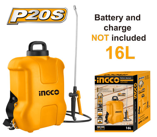 Ingco 20V Lithium Battery Sprayer CSPLI2001